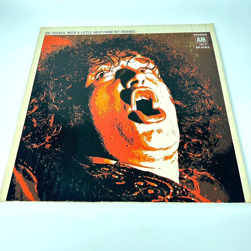 Joe Cocker With A Little Help Vinyl LP 1969 A&M SP-4182 Stereo